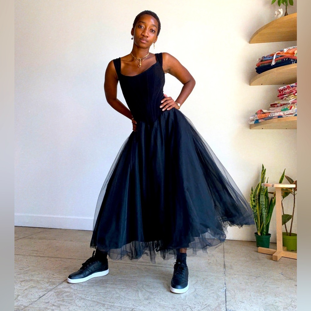 Vintage 1980’s Tadashi Tulle Dress